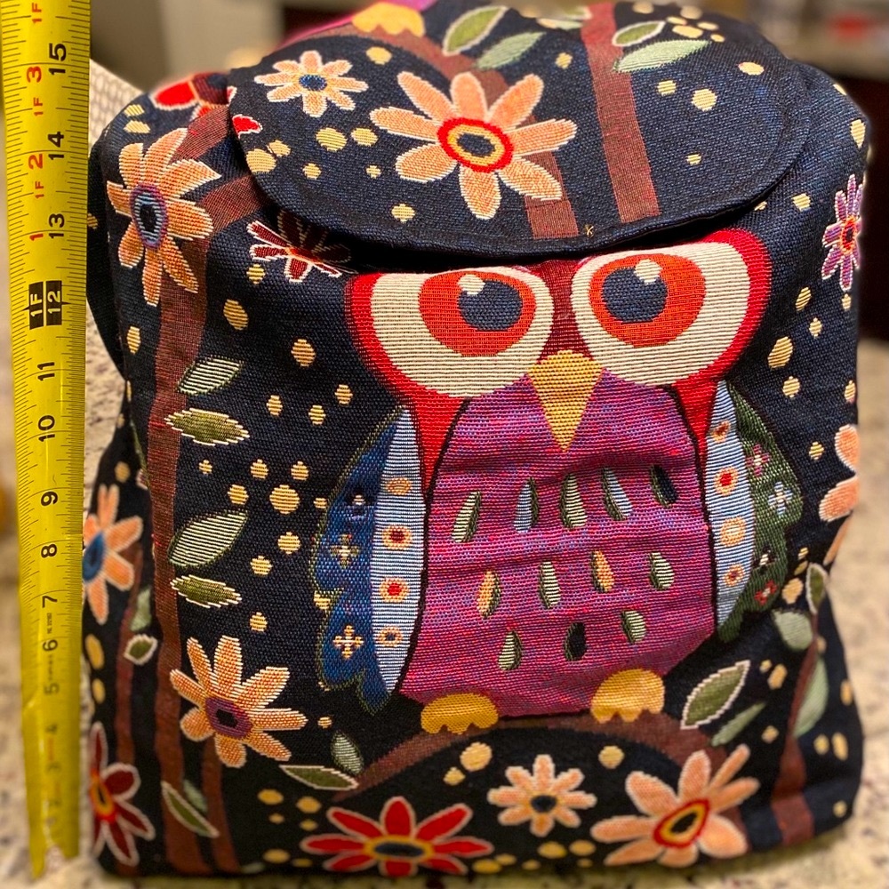 Owl Tapestry Backpack